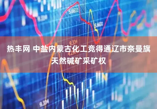 热丰网 中盐内蒙古化工竞得通辽市奈曼旗天然碱矿采矿权